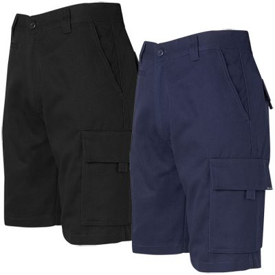 6MS JB 100% Cotton Mercerised Work Cargo Short