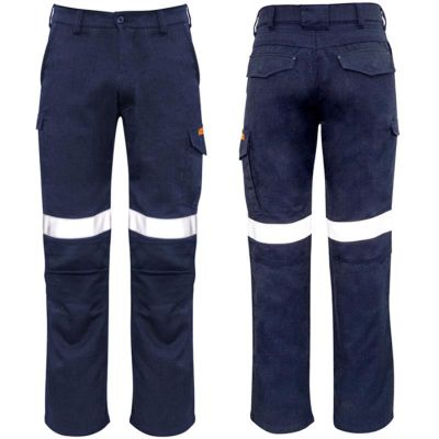 Syzmik ZP521 Mens Flame Resistant Taped Cargo Pant