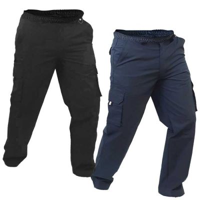 Caution PC Ripstop Elastic Waist Cargo Trousers