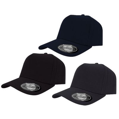 Legend Black 7001 A-Frame Snap-Back Cap