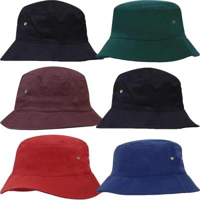 4166 Childrens Sports Twill Bucket Hat