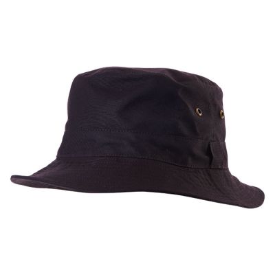 Caution Oilskin Bucket Hat