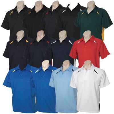 P7700 Adults Bizcool Splice Polo