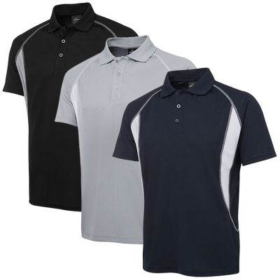 JB 7IP Mens Podium Insert Poly Polo