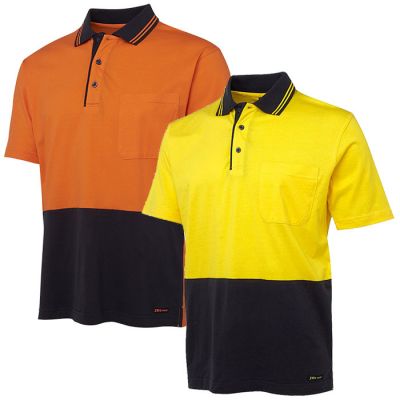 6CPHV JB 100% Cotton Short Sleeve Polo