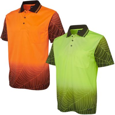 6WPS JB Dri Hi Vis Web Polo