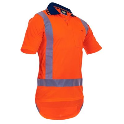 PC21 Caution Short Sleeve TTMC-W Microfibre Polo