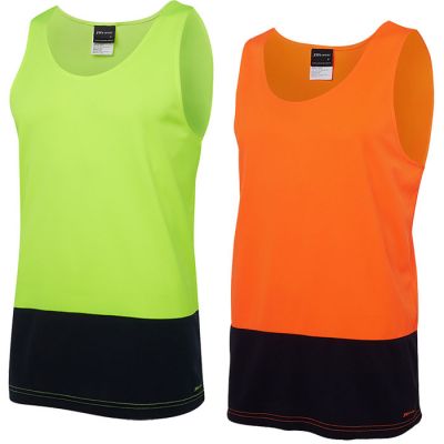 6HTS JB Hi Vis Traditional Singlet