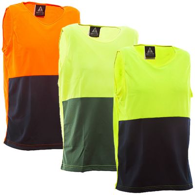 Safe-T-Tec Microfibre Hi-Vis Day Only Singlet