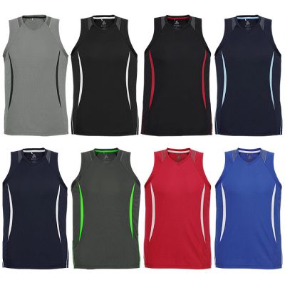 SG407M Mens Biz Cool Razor Sports Singlet