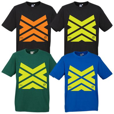 Tradews Grid T-Shirt High Visibility - Meets NZFOA