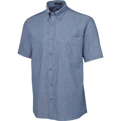 4C JB Chambray Shirt Short Sleeve