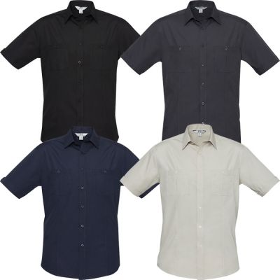 S306MS Mens Bondi Short Sleeve Shirt