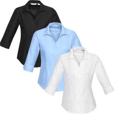 S312LT Preston Ladies ¾ Sleeve Shirt