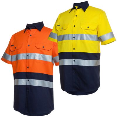 6HSS JB HI Vis S/S Day/Night 190G Shirt