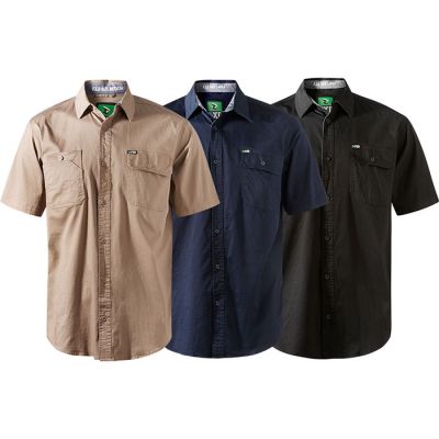 SSH-1 FXD S/Sleeve 185gm 360° Stretch Cotton Shirt