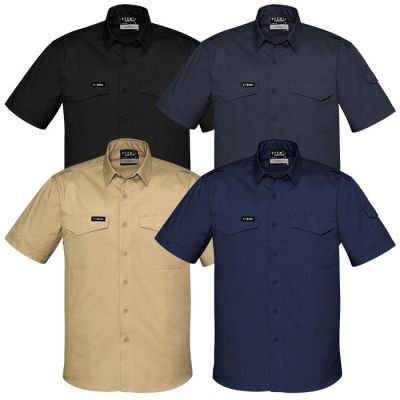 ZW405 Syzmik Men Rugged Cooling Short Sleeve Shirt