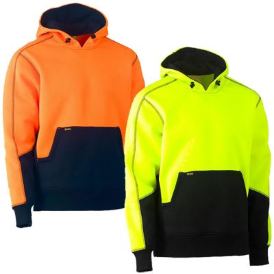 BK6619 Bisley D/O Fleece Hoodie Pullover - 300gsm