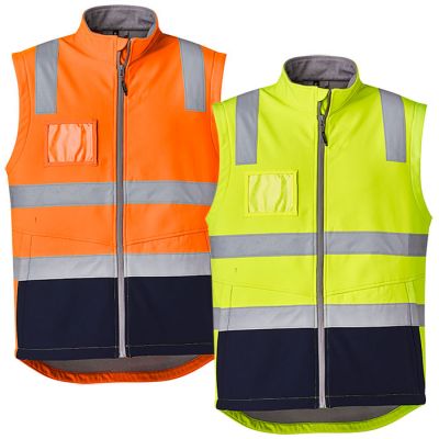 ZV426 Unisex Hi-Vis Softshell Vest