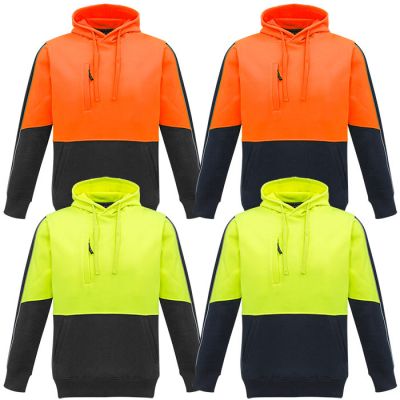 ZT484 Syzmik Unisex Hi-Vis Pullover Hoodie