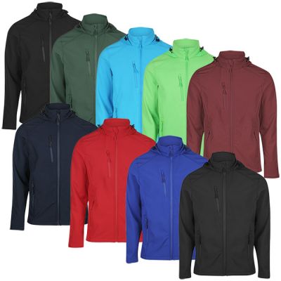 1513 Olympus Mens Softshell Jacket with Hood