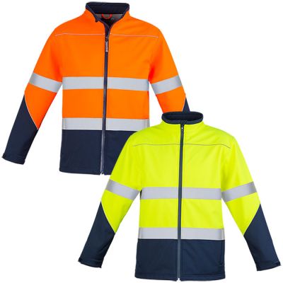 ZJ353 Unisex Hi Vis Day/Night Soft Shell Jacket