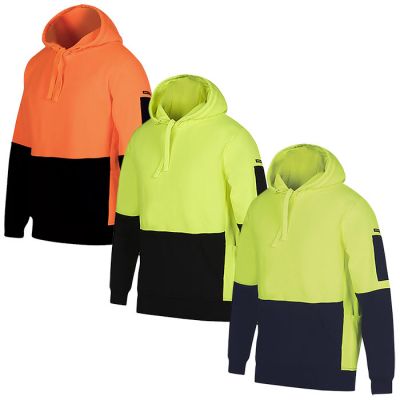 6HVPJ JB Day Only Hi-Vis Hoodie - 330gsm