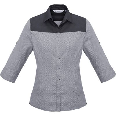 S503LT Ladies Havana L/Sleeve Shirt