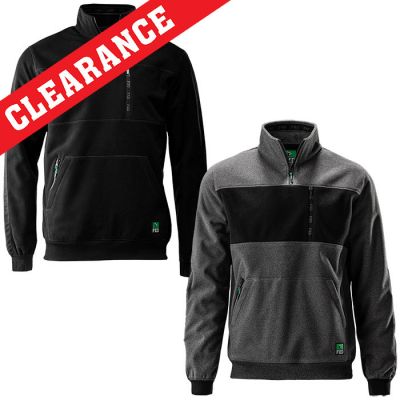 WF-2 FXD 3 Layer Bonded 1/2 Zip Work Fleece