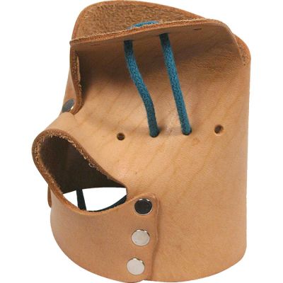 Leather Chainsaw Mitt - Pan