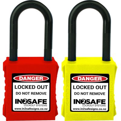 IN2SAFE Lockout Padlock - Std Nylon - Keyed Alike