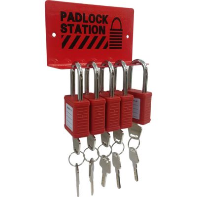 VLS71 In2safe Lockout Wall Mount Padlock holder