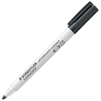 Whiteboard Markers Black - Bullet Tip