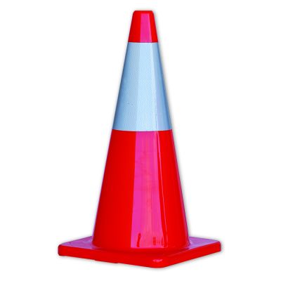 Cone 700mm - Hi Vis - Reflective