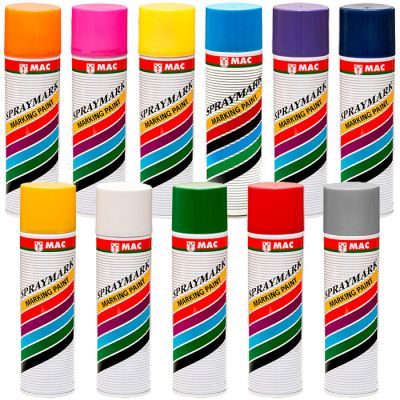 Mac Spraymark Upright Aerosol Paint 500ml