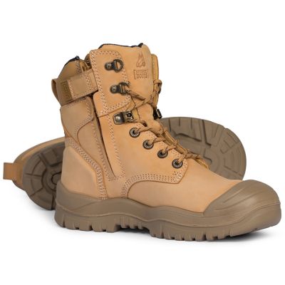 561050 Mongrel Zip Side High-Leg Boot w/ Scuff Cap