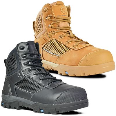 Bata Mens Avenger Zip-Side Anti-Penentration Boot