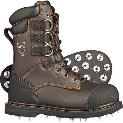 Schoen 1100 PRO Cut 3 Forestry Spiked Safety Boot