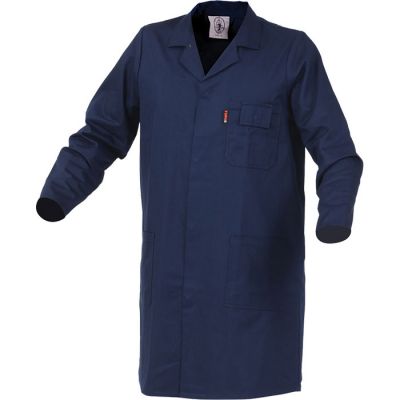 38002 Bison 100% Cotton L/Slv Dome Front Dust Coat