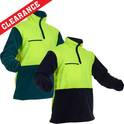 Caution 380gsm Polar Fleece Day Only ½ Zip Jersey