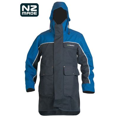 FJ610 Kaiwaka Stormforce Blue Parka