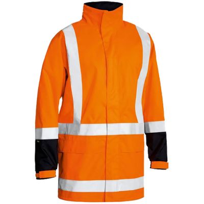 BJ6967T Bisley Taped Hi-Vis Rain Jacket - TTMC-W