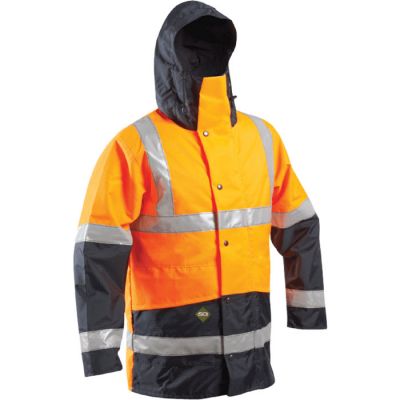 ISO940 Ranger Fluoro Parka with Reflective Tape