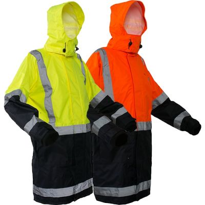 StormPro Day/Night Two Tone Rain Jacket - Taped