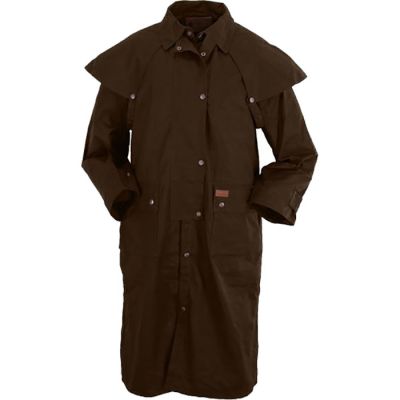 2042 Riding Coat 10oz Oilskin - Detachable Cape