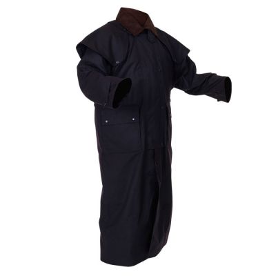 Caution Adults Oilskin Long Riding Coat