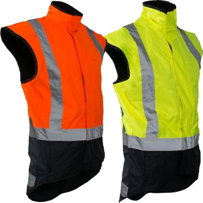 StormPro Day/Night Hi Vis Fleece Lined Vest