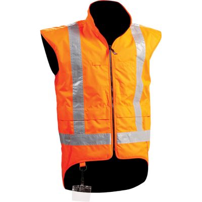 V18 TTMC Stamina D/N Hi Vis Fleece Lined Vest