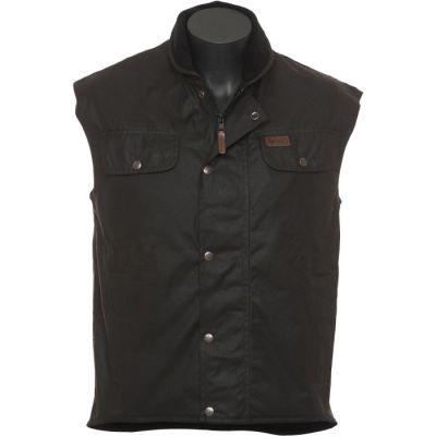 6036 Outback Oilskin Sleeveless Vest