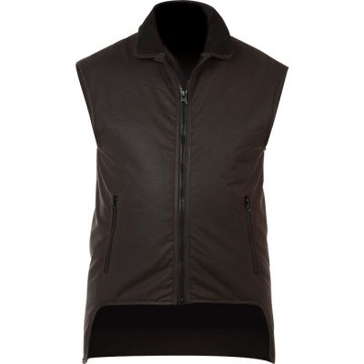 OS50 Kaiwaka Sleeveless Oilskin Vest Zip Pockets